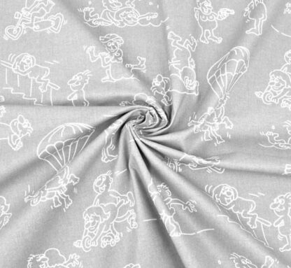 Gray Cotton Fabric SKU-GC02