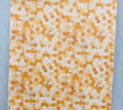 Orange Leather Fabric SKU-LL02 - Image 2
