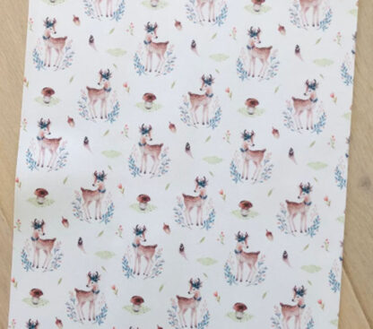 White Leather Fabric SKU-LL67 - Image 2