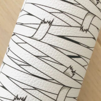 Reflective Vinyl Fabric By The Yard WHITE SKU-LL58