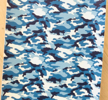Artificial Leather Fabric By The Yard NAVY SKU-LL54 - Image 2