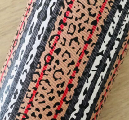 Brown Leather Fabric for shoes and bags SKU-DL04