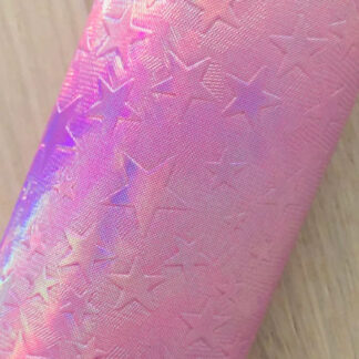 Embossed Pink Material by the yard for upholstery, bags, shoes or crafting SKU-FL03