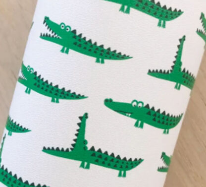 Faux Leather Fabric By The Yard GREEN SKU-LL55
