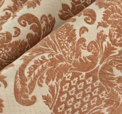 Jacquard Fabric Light Brown SKU-FJ10
