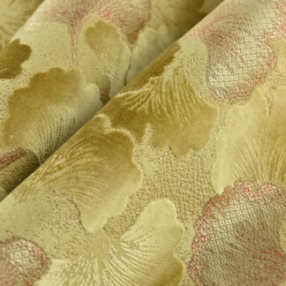 Gold Jacquard Fabric For Car Interior and Upholstery SKU-GJ12