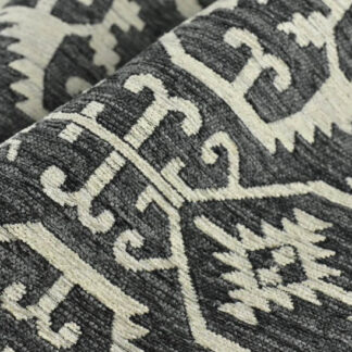 Gray Jacquard Fabric With Little Black Pattern SKU-DJ14