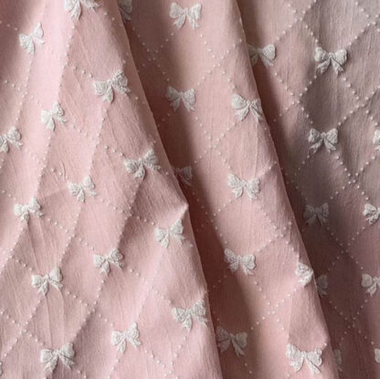 Jacquard Fabric PINK SKU-GJ16