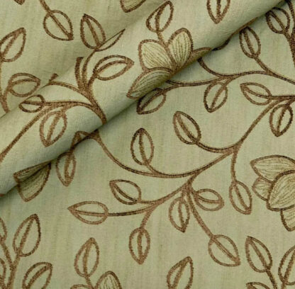 Brown Jacquard Fabric SKU-DJ13 - Image 2