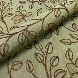 Brown Jacquard Fabric SKU-DJ13