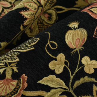 Jacquard Fabric BLACK SKU-GJ18