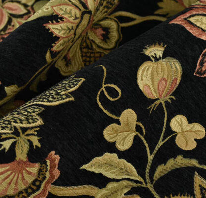 Jacquard Fabric BLACK SKU-GJ18
